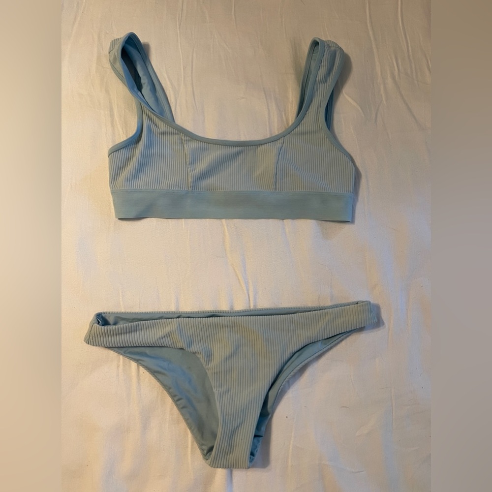 - Blue bikini